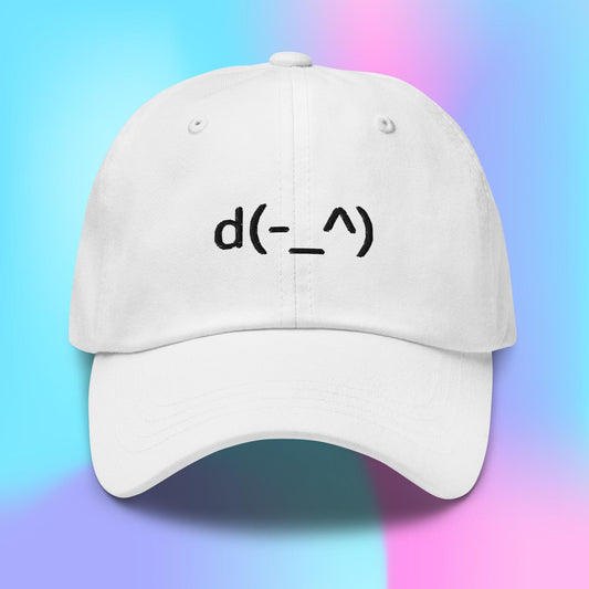 Thumbs Up Kaomoji Hat